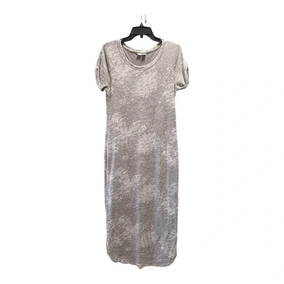 Artisan Ny | Dresses | Artisan Ny Grey Burnout Maxi Dress Small | Poshmark